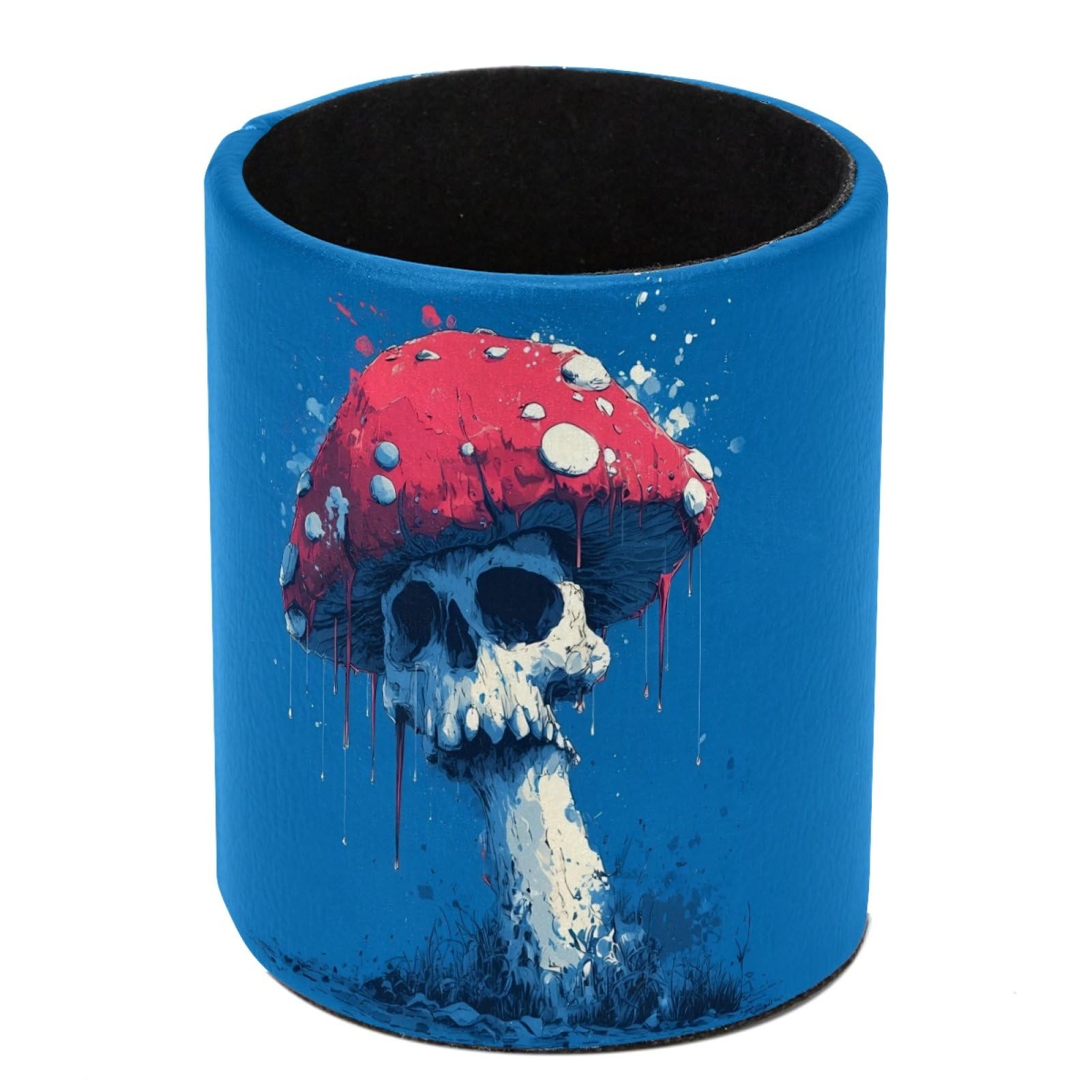 FWJZDSP Skeleton Mushroom Pencil Cup Pen Organizer Makeup Brush Holder for Office Home Countertop Desk Accessory Storage