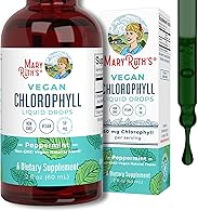 Liquid Chlorophyll Drops by MaryRuth's, Immune Support, Vegan Energy Supplement, Non GMO, Peppermint Flavored, 2 Fl Oz
