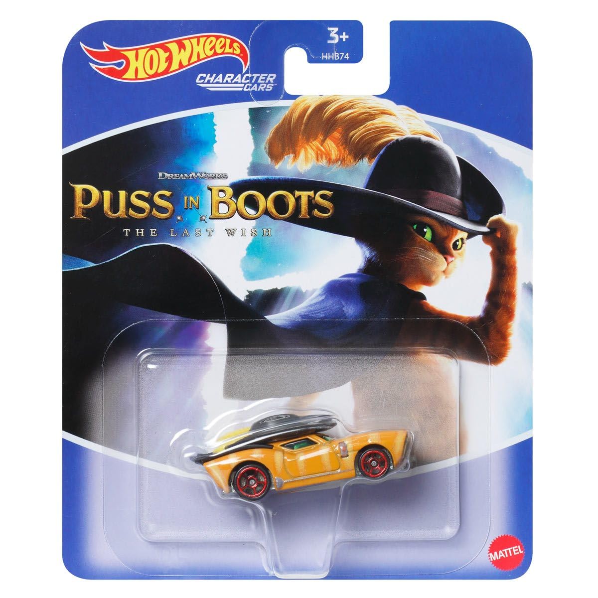 Hot Wheels DreamWorks Character Cars Collection Set, 5-Pack