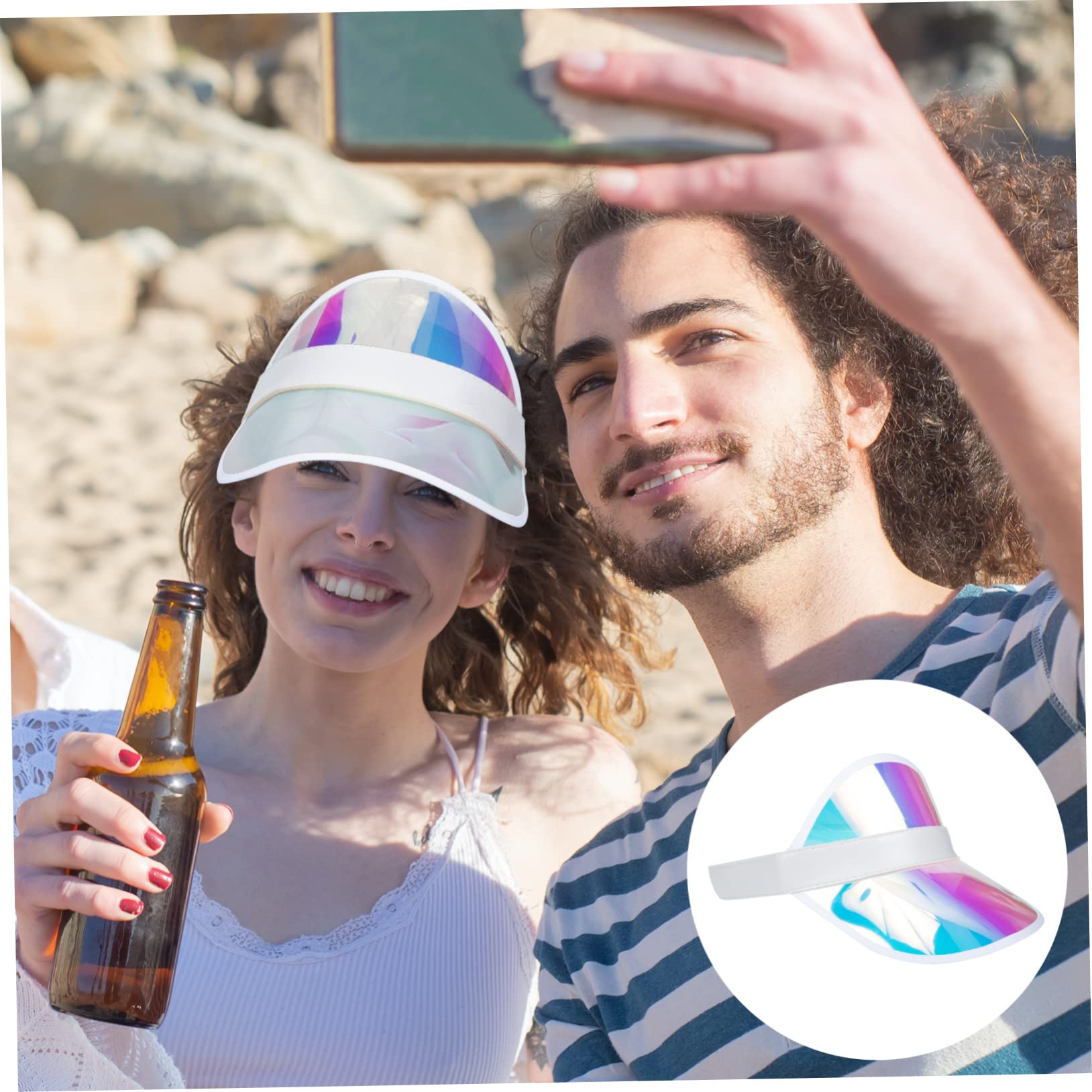5piezas Sombrero Infantil Unisex Protección UV para Verano para Actividades y Vacaciones Diseño y Transpirable