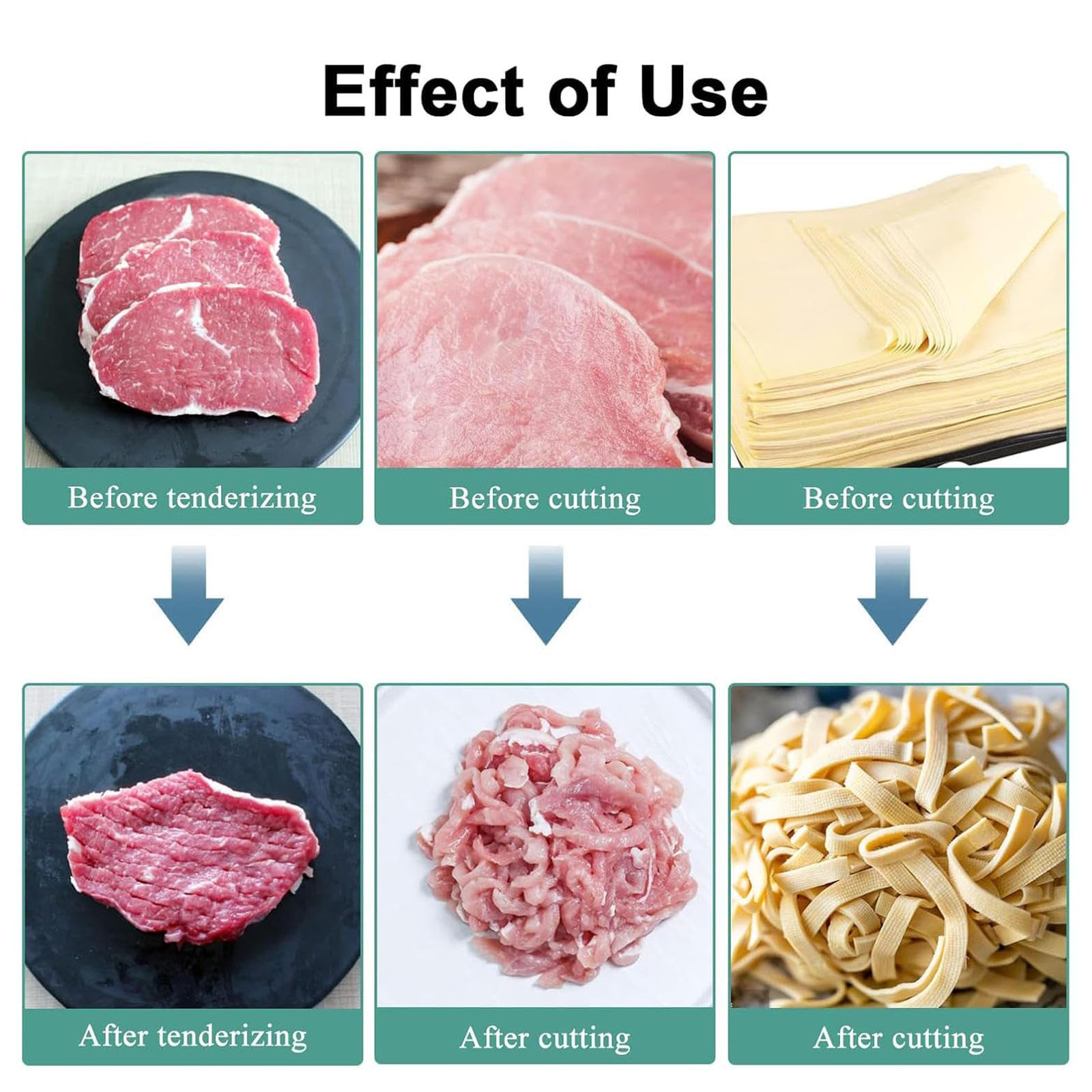 Robuster Fleischklopfer aus Edelstahl – vertikales manuelles Küchenwerkzeug für Rind, Huhn, Truthahn – kommerzieller Fleischklopfer für perfekt zartes Fleisch