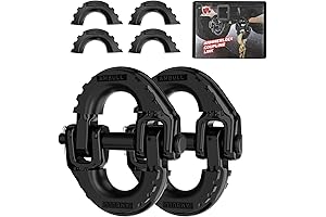 Towing Accessories for Trucks: Premium G80 Safety Chain Connector Links for Maximum...