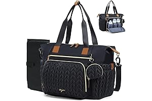 Diaper Bag Tote: Complete Baby Essentials Organizer for Busy Parents