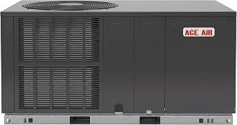ACE AIR 13.4 SEER2 AC Package Unit, R-32, Horizontal, 2.5 Ton - 30K BTU
