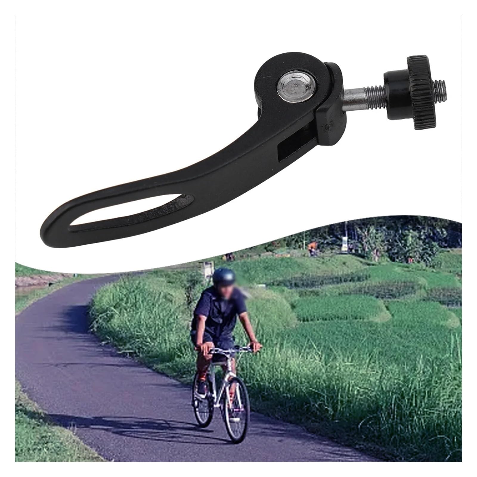 Vite a sgancio rapido per morsetto sedile 5 Pezzi M5 Morsetto Reggisella For Bicicletta Bullone Spiedo Clip Vite A Sgancio Rapido For Strumenti Di Manutenzione(M5X60mm)