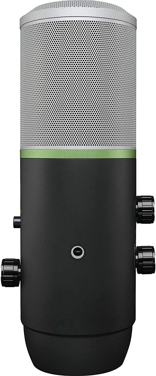 Mackie Element Series Carbon USB Condenser Microphone (EM-Carbon) Bundle with Microphone Suspension Boom Scissor Arm Stand + Universal Pop Filter Microphone Wind Screen + 6 x 6 inch Microfiber Cloth