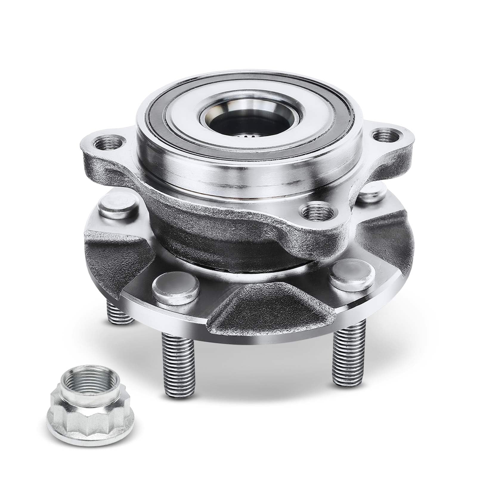 Frankberg 1x Kit de rodamientos de ruedas Frente Izquierda Derecha Compatible con A.u.r.i.s E15 2.2L 2006-2012 E18 1.6L-2.0L 2012-2018 A.v.e.n.s.i.s T27 1.6L-2.2L 2009-2018 Sustituir# 4355042020