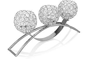 Centros de mesa para la sala de cristal, candelabros de 3 brazos,...