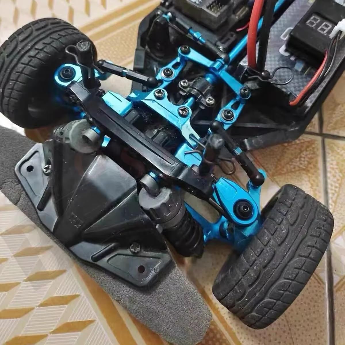 Kompatibel Mit Tamiya Für TT-02 1/10 RC Auto, Upgrade-Teile, DIY-Metall-Lenkbaugruppe, Spurstangen-Set Lager Teile