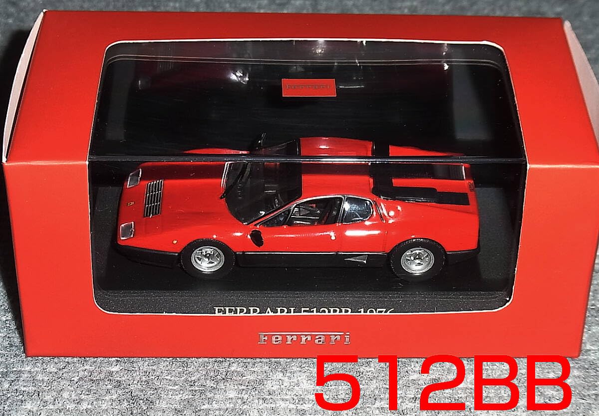 Amazon | 1/43 フェラーリ 512BB 1976 レッド FERRARI IXO イクソ