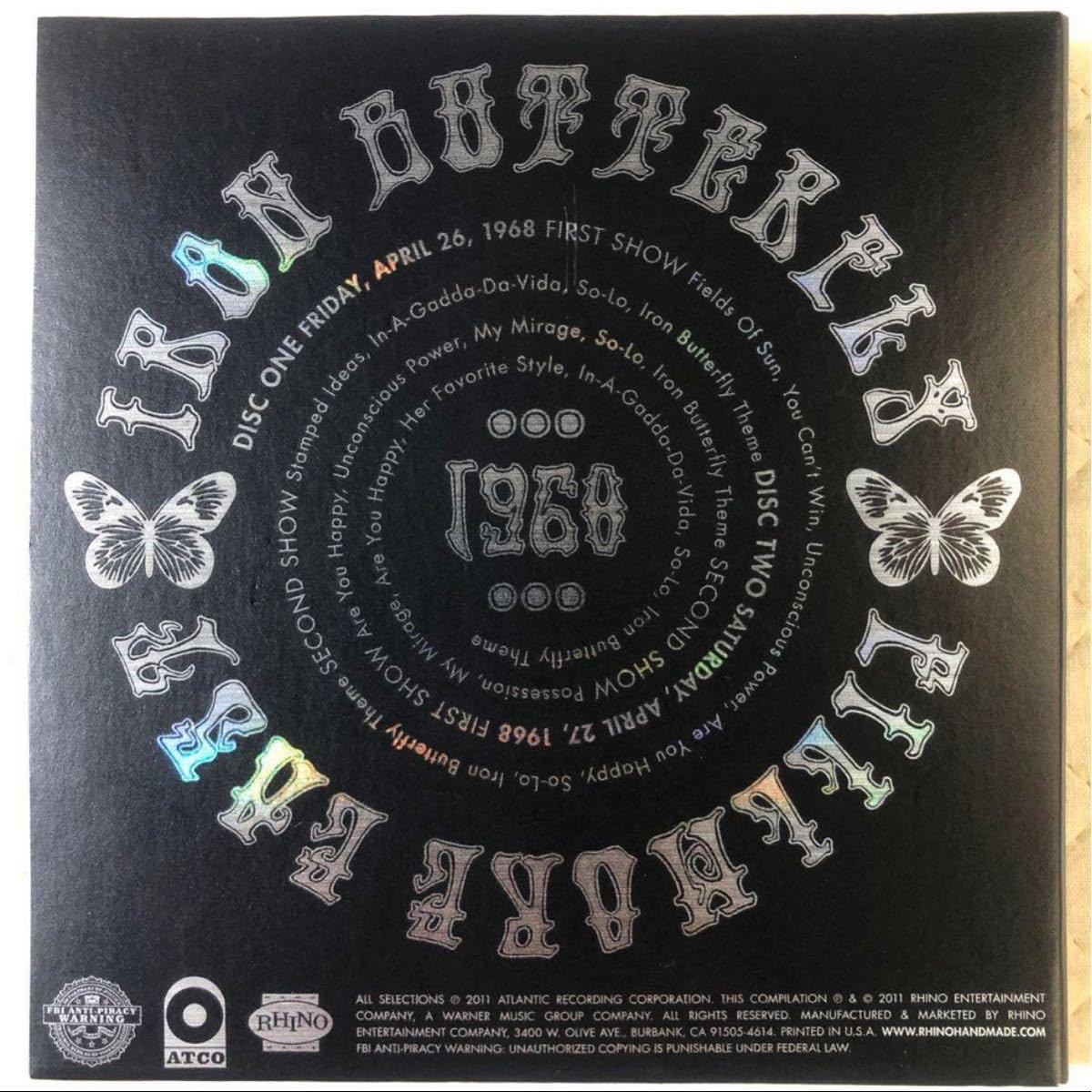 Amazon.co.jp: 2CD！アイアン・バタフライ・ライヴ・アット 