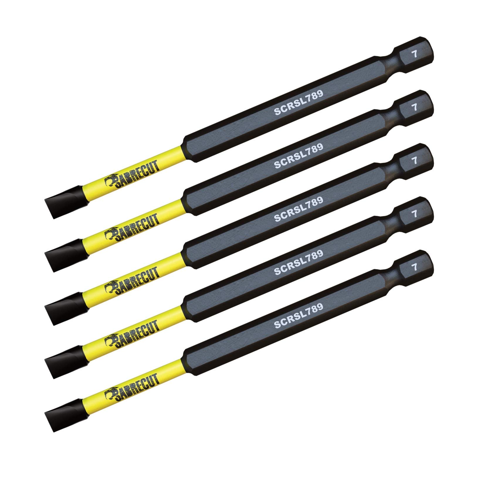 SabreCut SL7 Schlagschrauber-Bit-Set – 10 Stück, 89 Mm, Magnetisch, Für DeWalt, Milwaukee, Bosch, Makita & Mehr