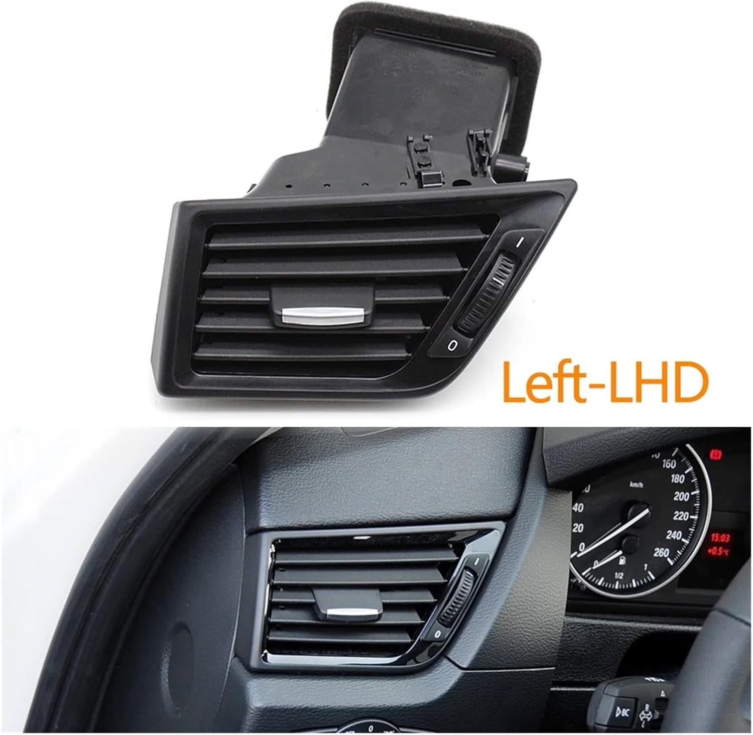 LHD ダッシュボード中央左右コンディショナーエアベントグリル出口完全