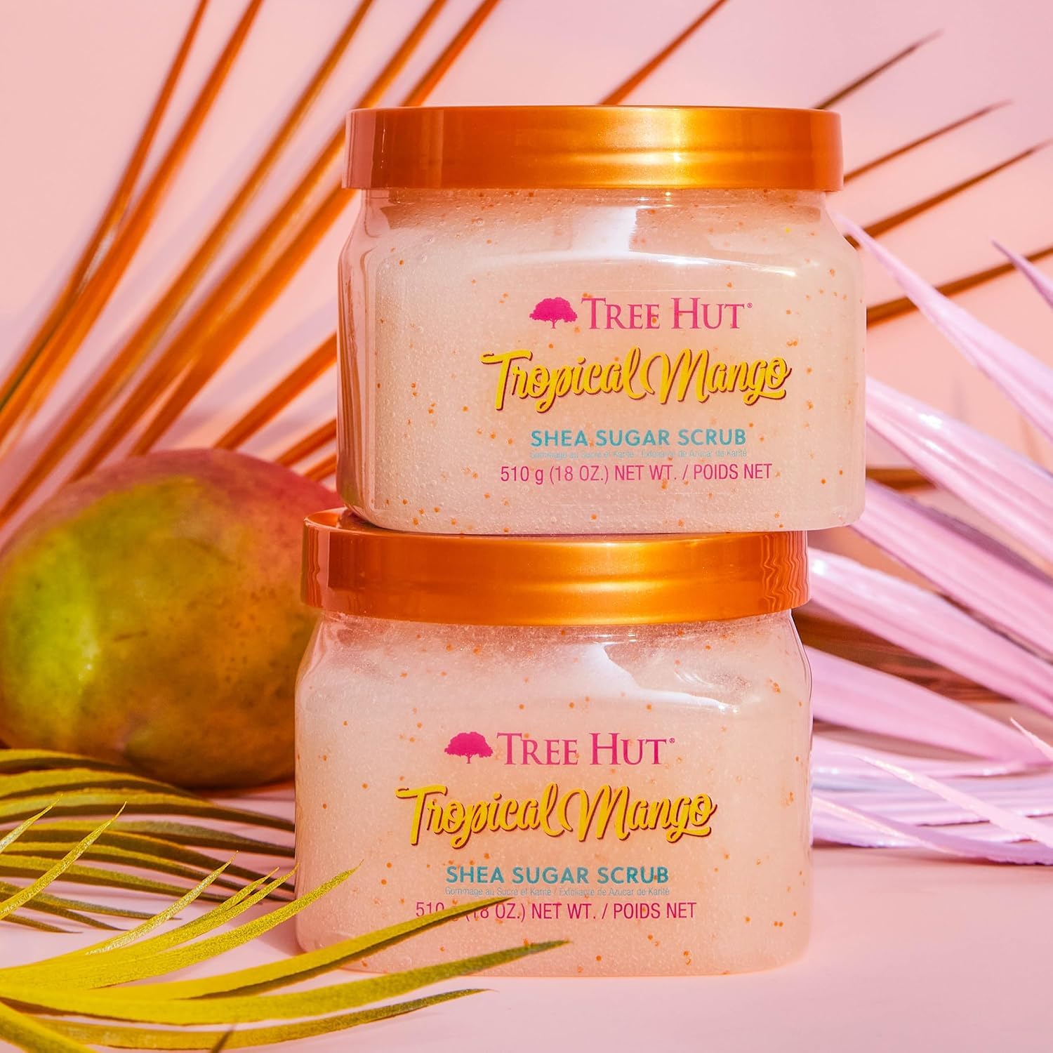 Tree Hut Shea Cukier Scrub, Tropical Mango, 18 uncji by Tree Hut