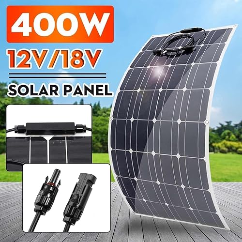 Miniatura 3 de CAJUCA Panel solar 800 W 400 W panel solar células solares cargador 30A controlador USB Kit de panel solar Sistema de carga de energía completo al