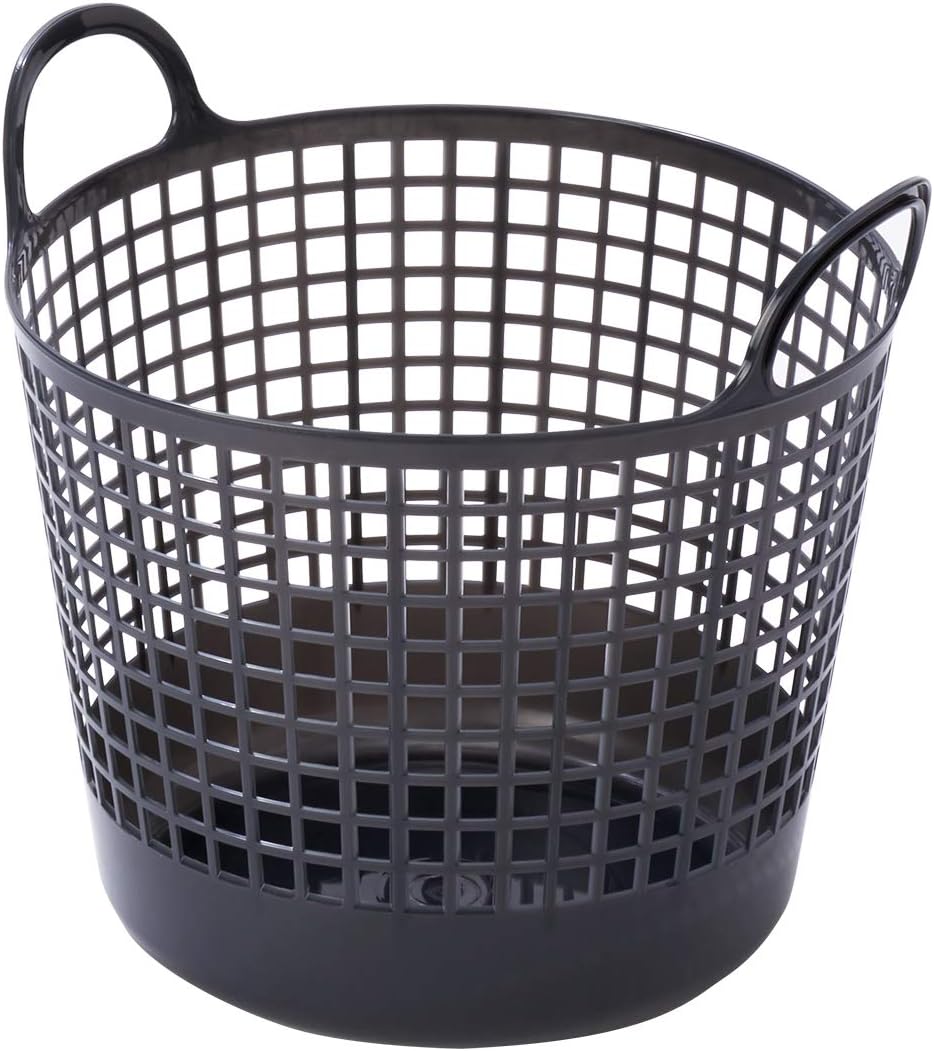 like-it LBB-16C Laundry Storage, Town Basket, Mini, White, Uses Approx. 90% Biomass Plastic