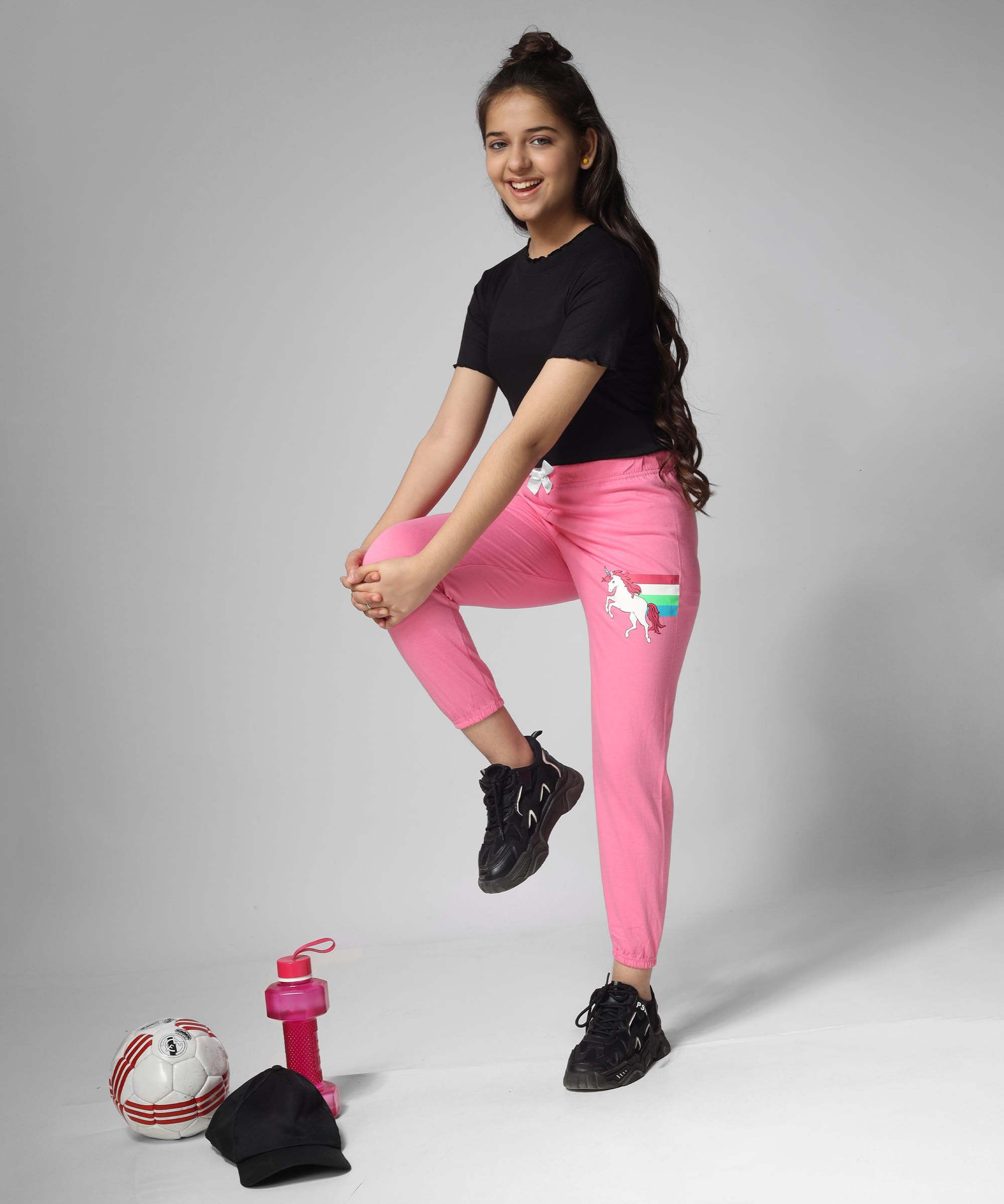 KYDA KIDS Mädchen Trainingshose (3er Pack)