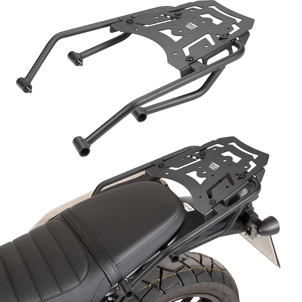 Holder Trunk Support For Suzuki GW250 For Inazuma 250 GSR250 250F 250S Luggage Rack Rear Trunk Grab Motorcycle Accessories (Color : Black