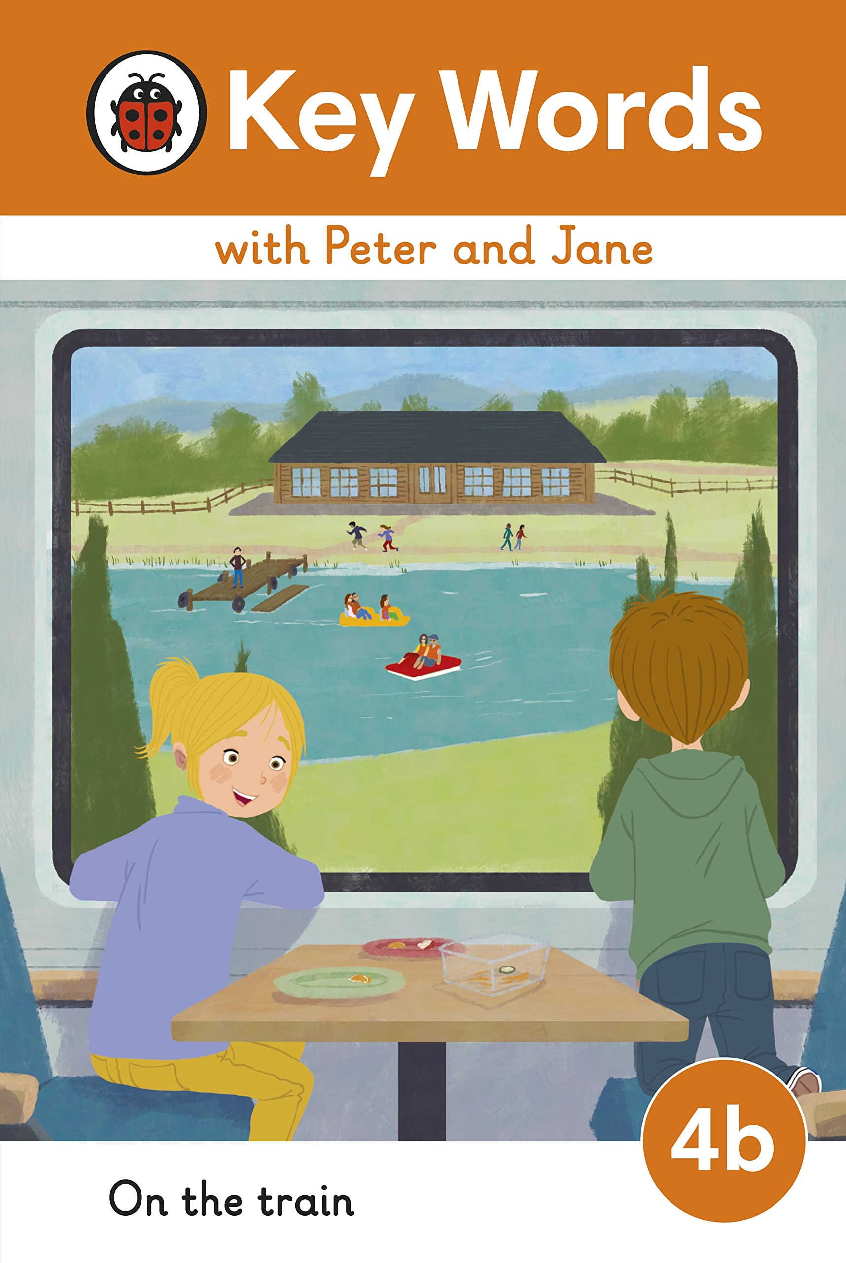 Key Words with Peter and Jane Level 4b  On the Train.9780241510834 New**