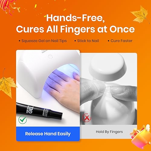 Miniatura 3 de Beetles - Gel de pegamento de uñas de 0.71 oz para puntas de uñas de gel suave, pegamento de uñas súper fuerte para extensión de uñas acrílicas en