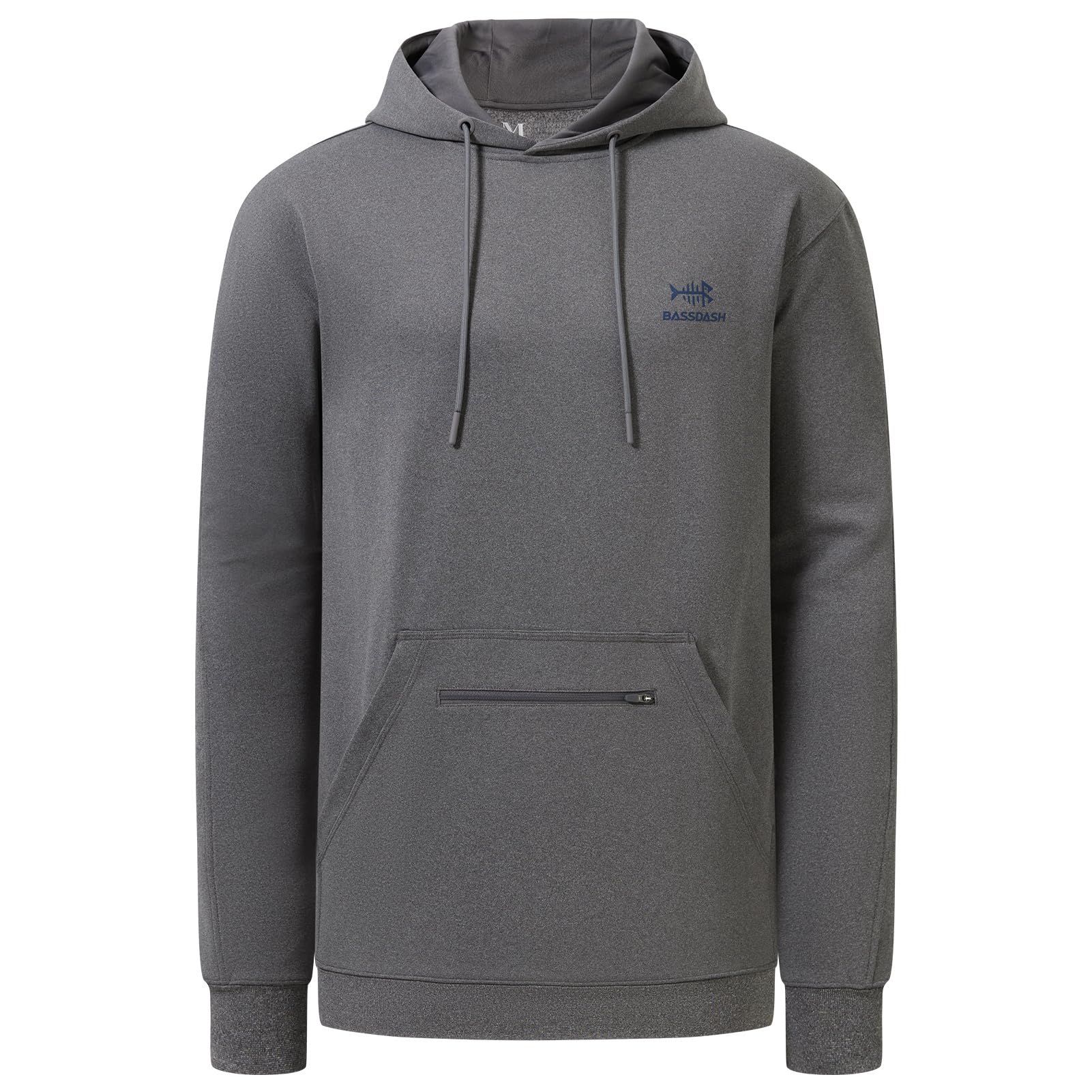 Bassdash Felpa con Cappuccio Midweight Impermeabile Performance Pesca Outdoor Pullover Sweatshirt