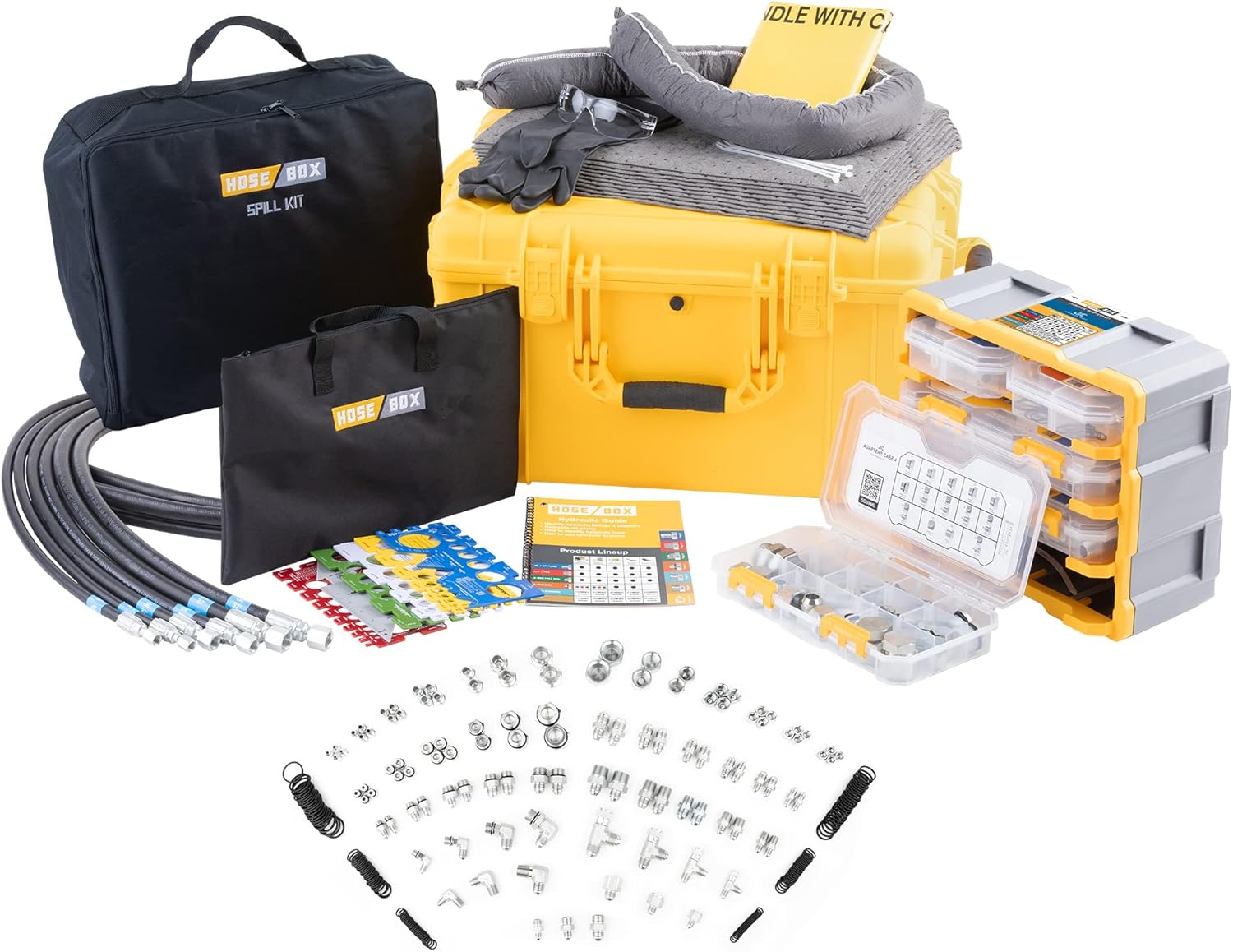 Hose Box JIC Emergency Hydraulic Repair Kit Gates Everyday