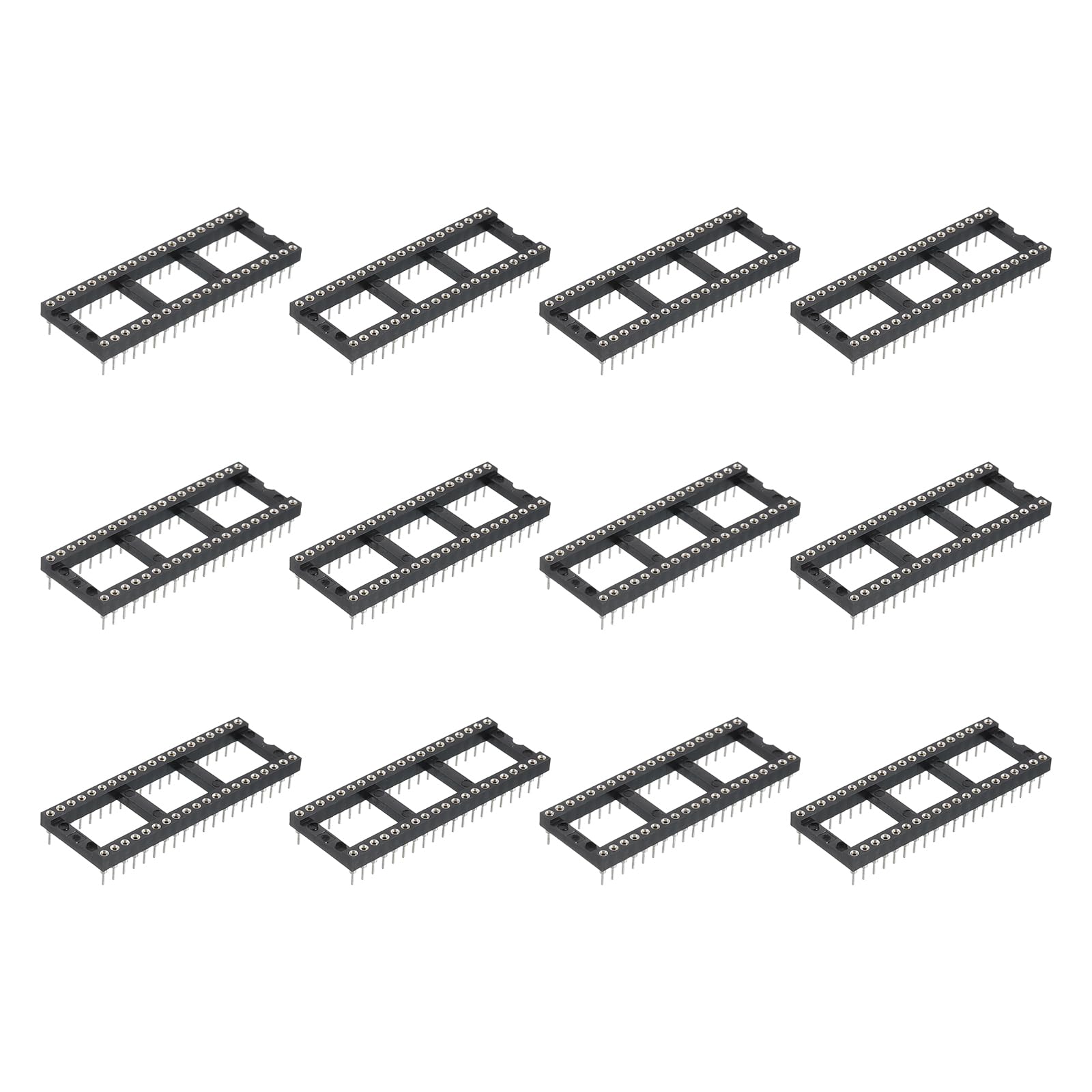 Adaptateur douille DIP IC MECCANIXITY 40 broches pas 2.54 mm pour circuit imprimé