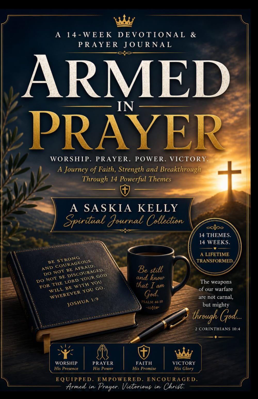 Armed In prayer: A powerful 14-week devotional and prayer journal