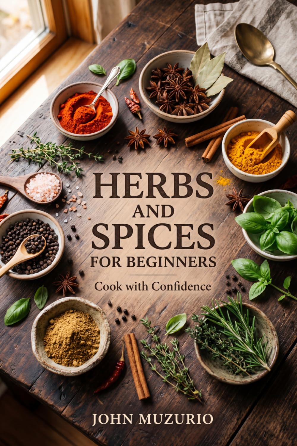 Herbs and Spices for Beginners: Cook with Confidence