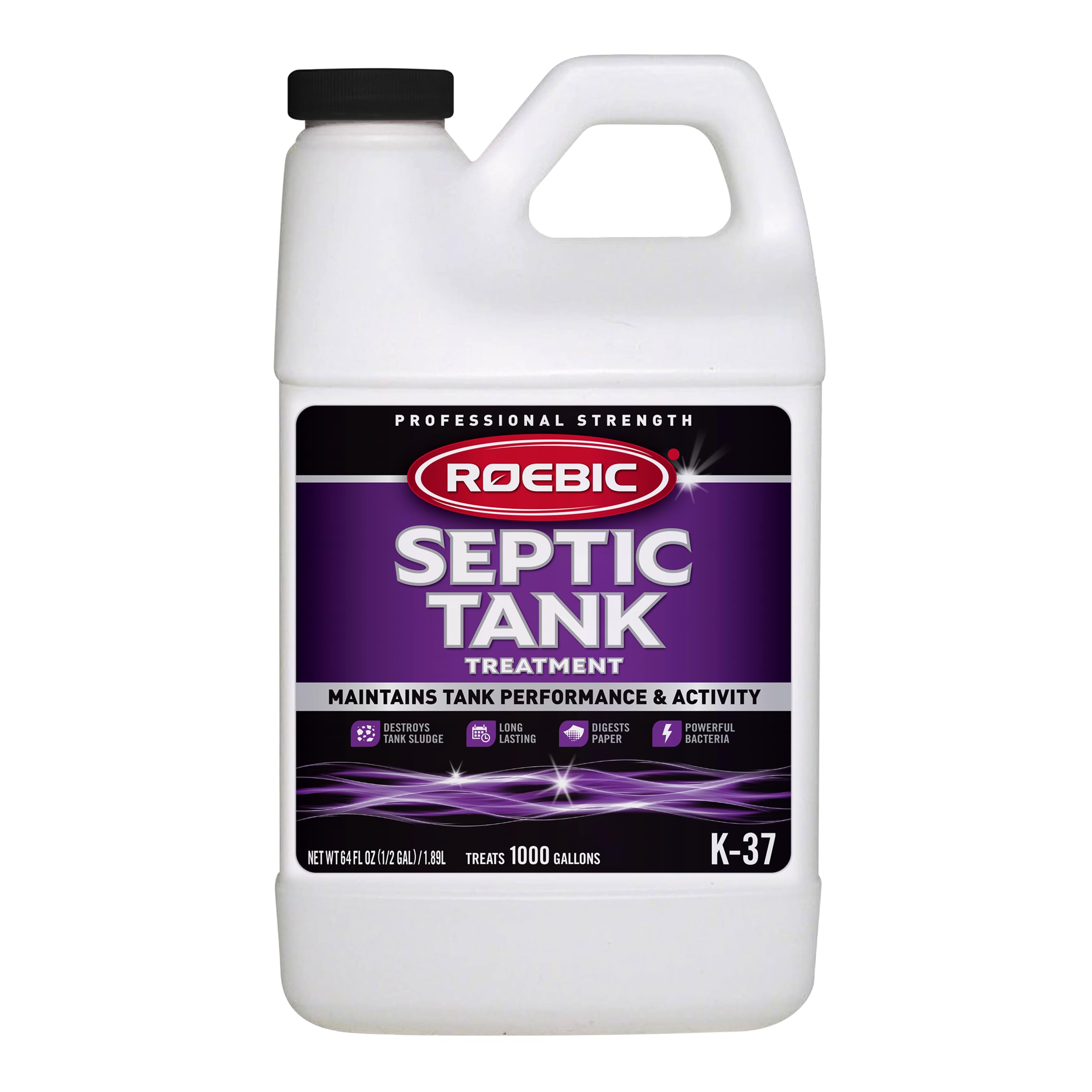 Roebic Laboratories, Inc. K-37-H-3 Septic Tank Treatment, 64-Ounce