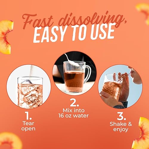 Miniatura 56 de JUNP Paquetes de electrolitos en polvo sin azúcar para agua, paquetes de hidratación instantánea con sal y potasio, cero calorías, sin