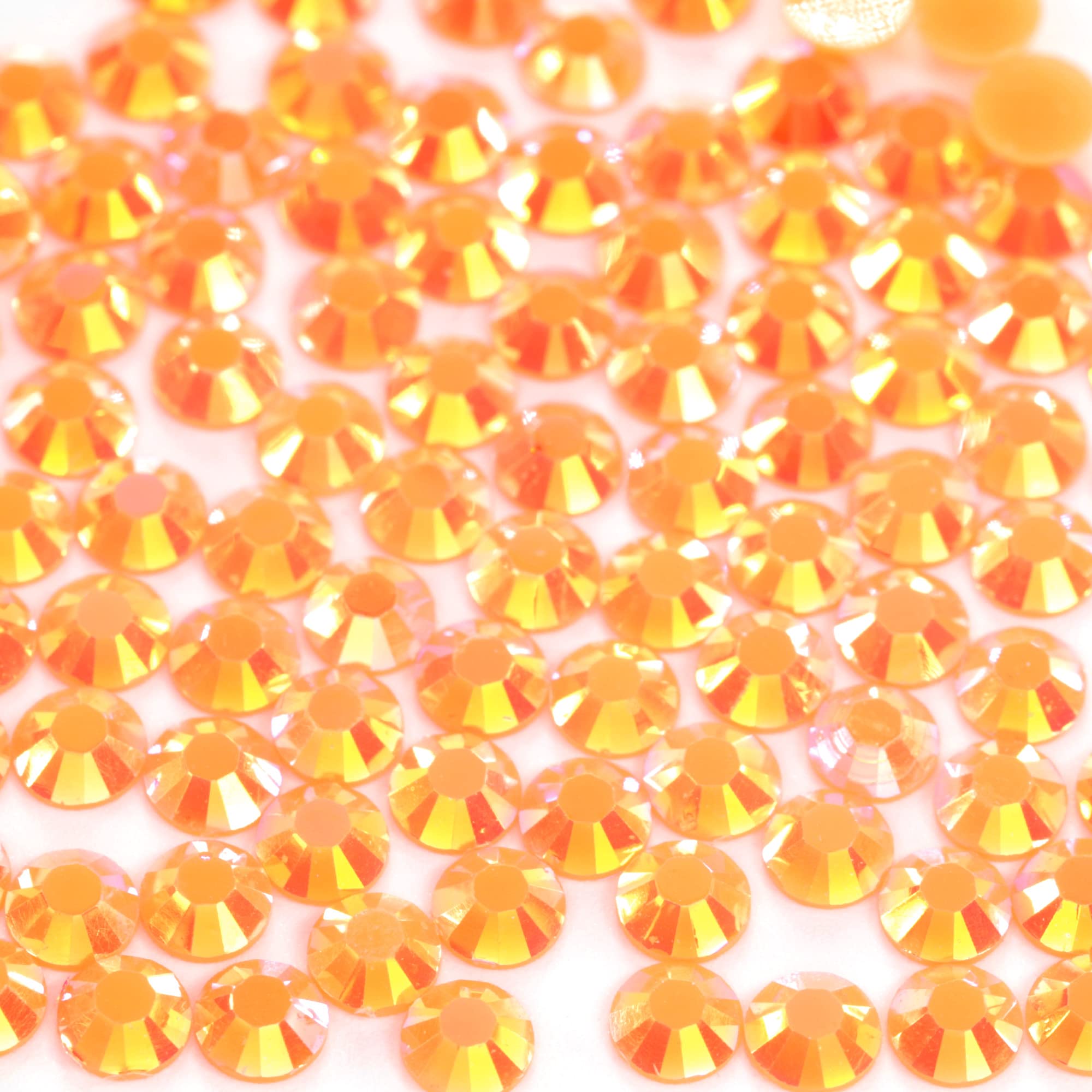 250pcs 6mm Flat Back Non-Stick Rhinestone Crystal Diamantes Nail Art & Craft Scrapbooking Embellishments 90 Available Colours (6mm, AB Clear #A13) — view 35