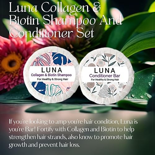 Miniatura 4 de Barra de champú y acondicionador Luna Collagen & Biotin (Luna Shampoo)