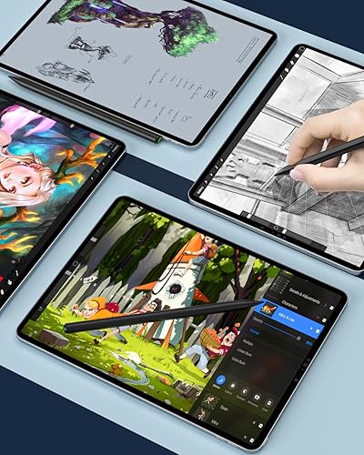 Miniatura 7 de Lápiz iPad de 2 generación con carga inalámbrica magnética, con cargador magnético Apple Pencil, compatible con iPad 678910, iPad Pro 11 en 1234,