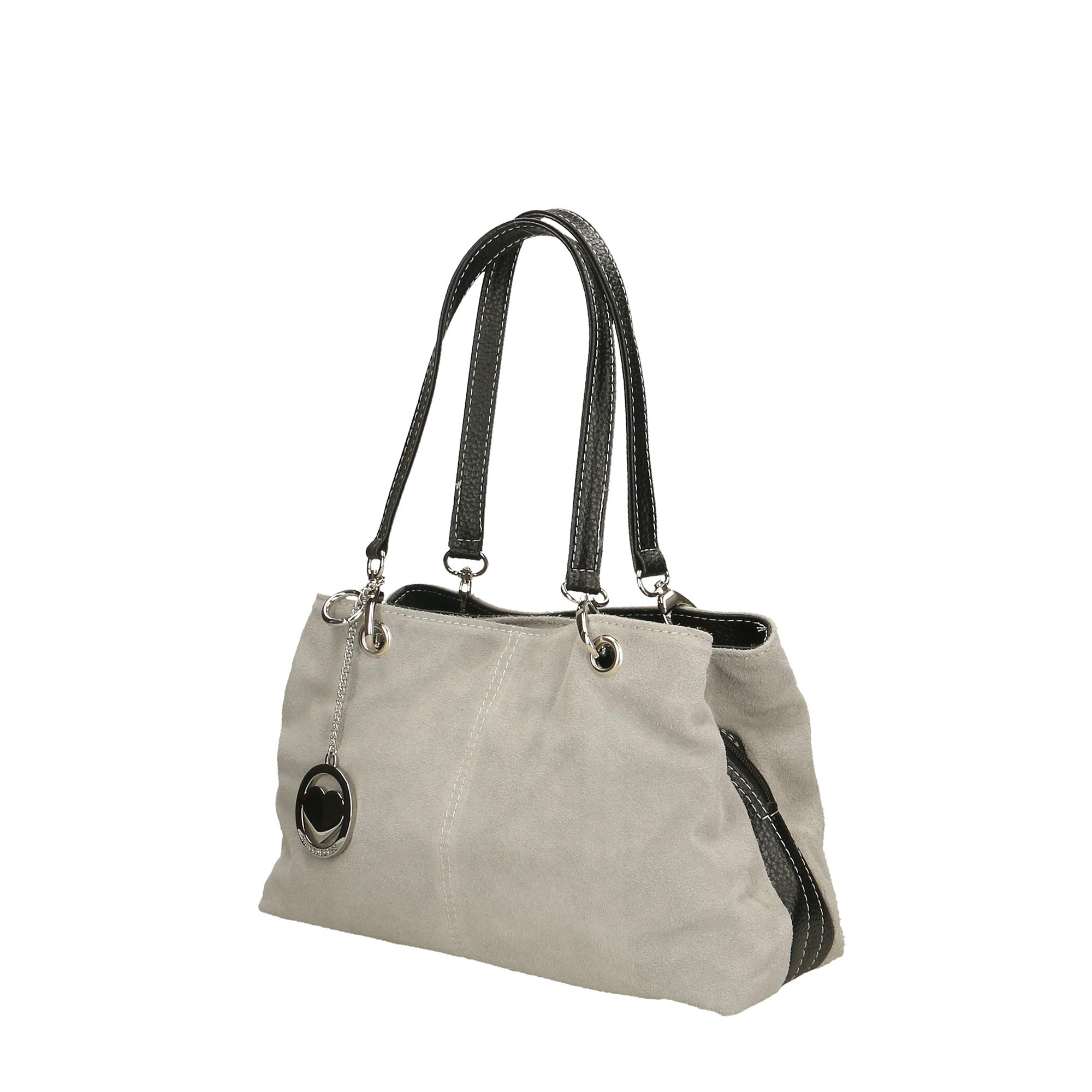 Chicca Borse Bag Borsetta a Mano in Pelle Made in Italy 32x20x14 cm