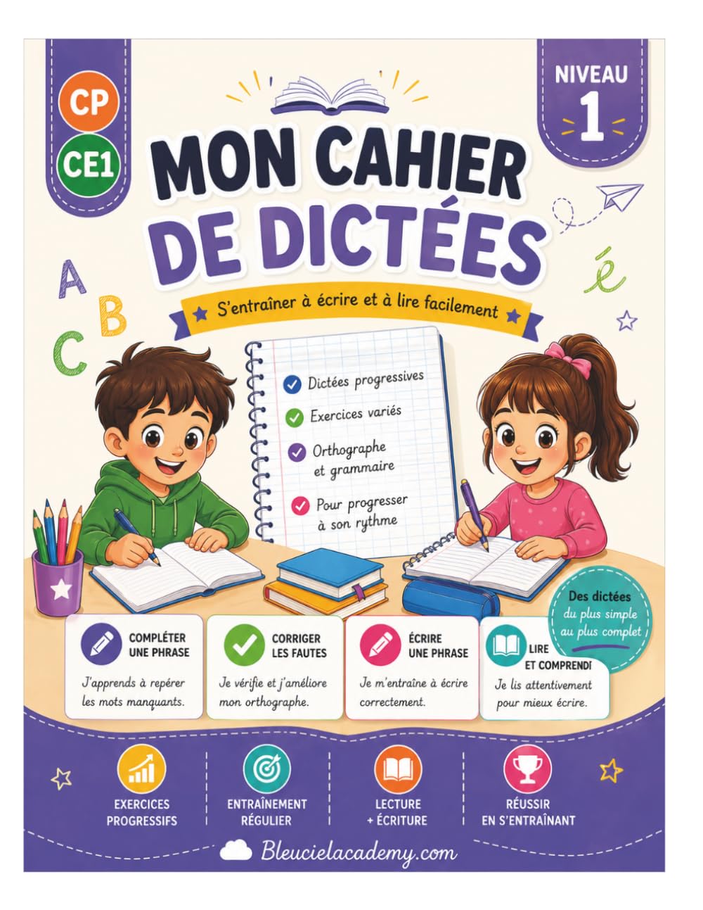Mon cahier de dictées