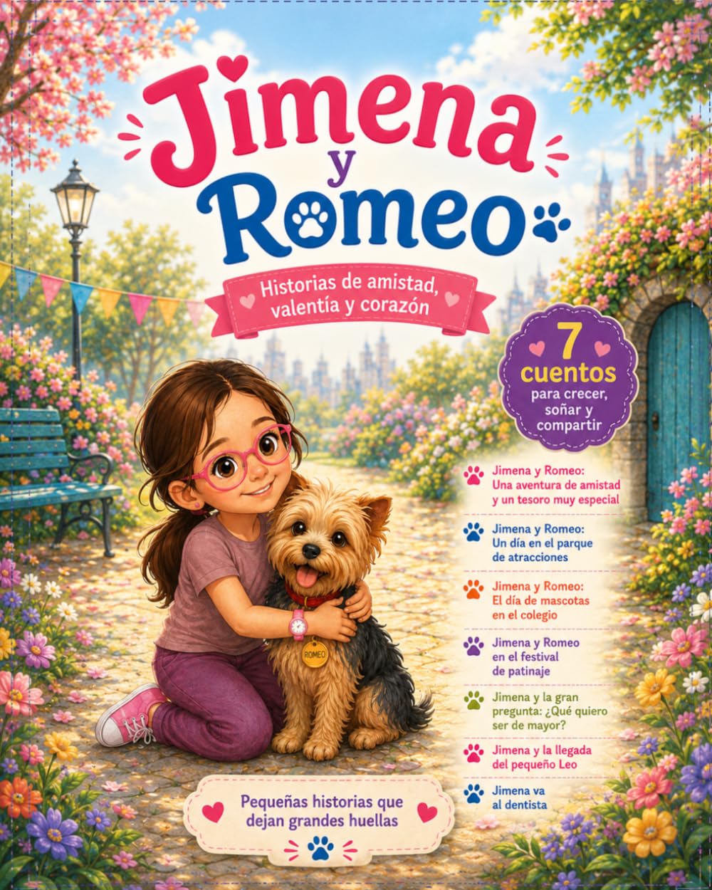 Jimena y Romeo: 7 cuentos de amistad, valentía y corazón (Las aventuras de Jimena)