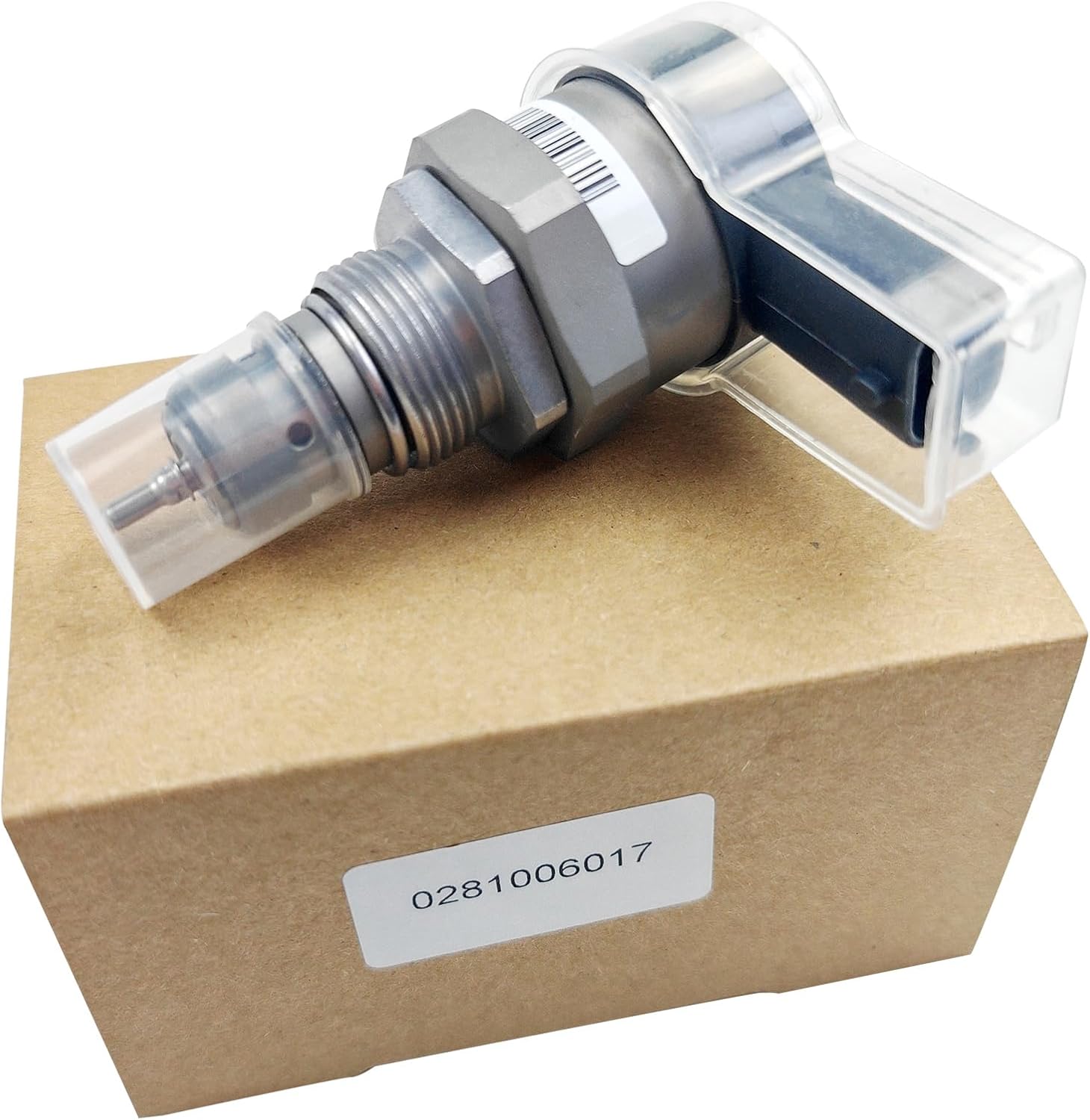 0281006017 Fuel Rail Pressure Relief (DRV) Valve CM5185 fits for F0rd F-250 F-350 F-450 F-550 F-650 Super Duty Diesel 6.7L 2011-2019