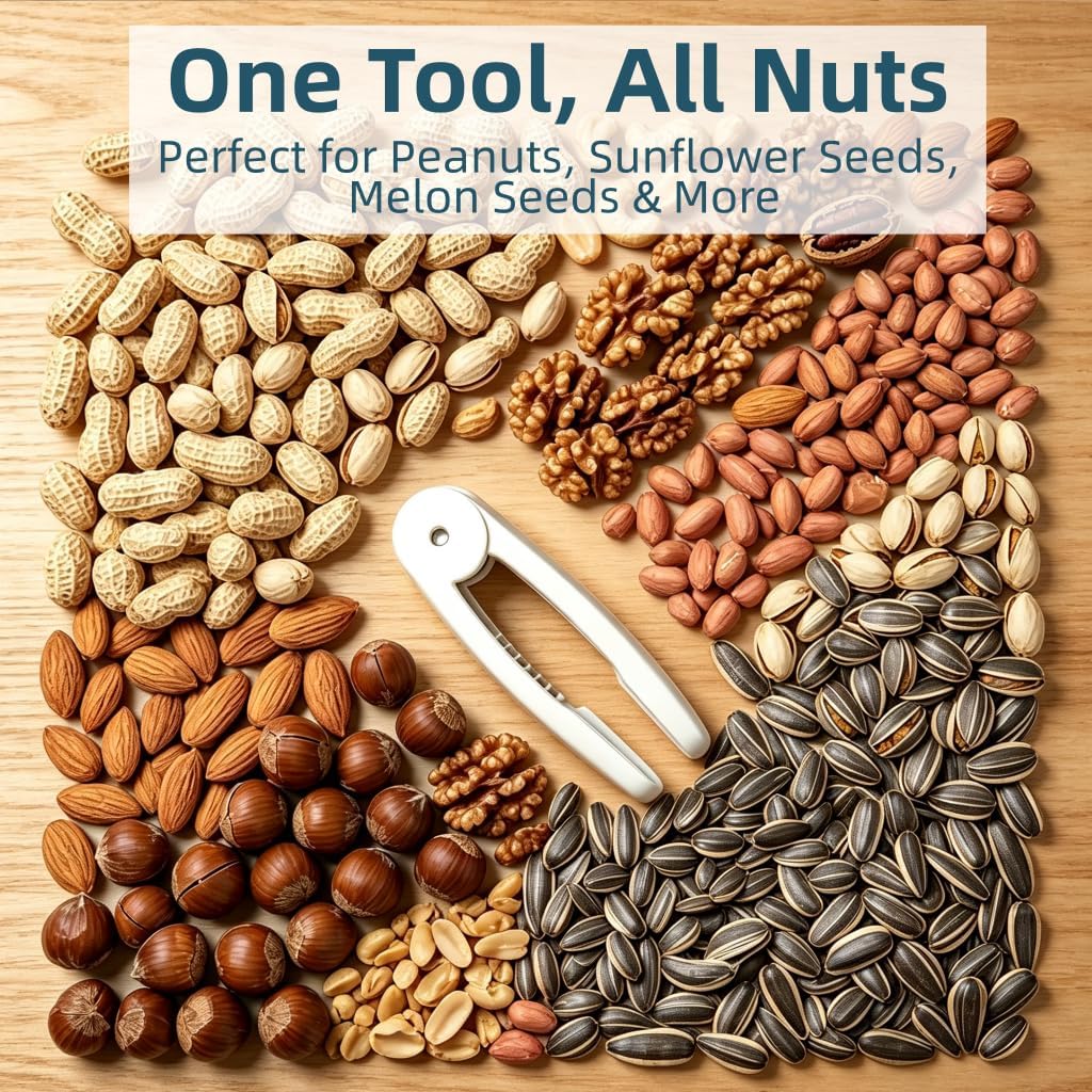 2 Pcs Peanut Sheller Opener Manual Nutcracker
