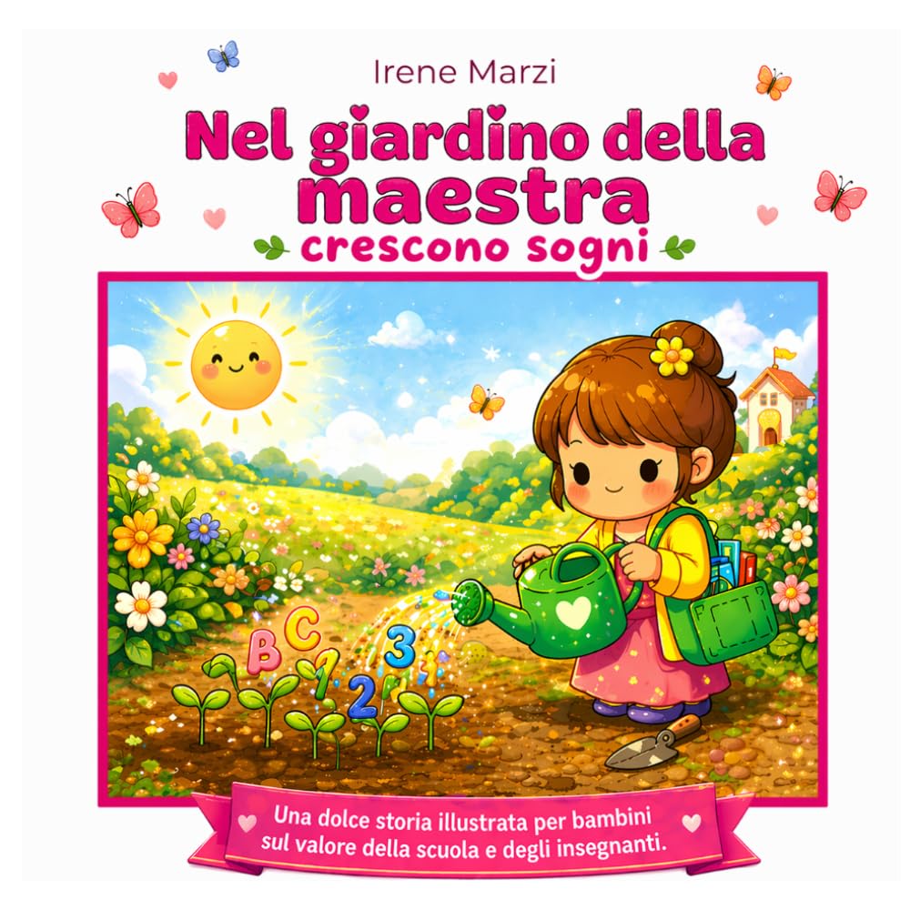 Nel giardino della maestra crescono sogni: Una storia illustrata emozionante sul valore degli insegnanti – il regalo perfetto di fine anno per dire grazie alla maestra