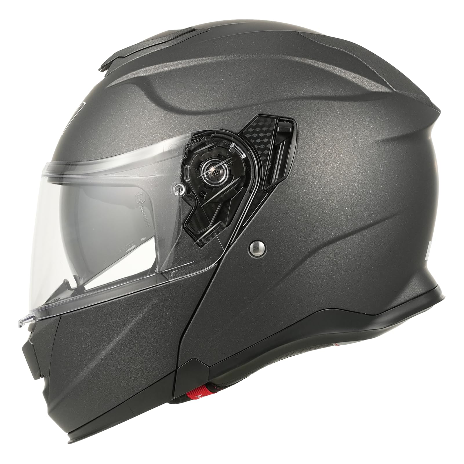 MY Motorrad Klapphelm Integralhelm 935 ,ECE 22.06 Zertifiziert Modular Helm mit Doppelvisier für Damen Herren