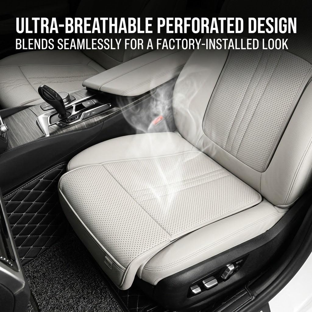 Estensione Sedile Auto per Leapmotor B10 (ab 2025) 2026 Prolunga Poggiagambe Ultrasottile Senza Rialzo Comfort Viaggi Similpelle Nappa