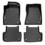SMARTLINER Custom Fit Floor Mats 2 Row Liner Set for 2018-2025 Audi A5 / S5
