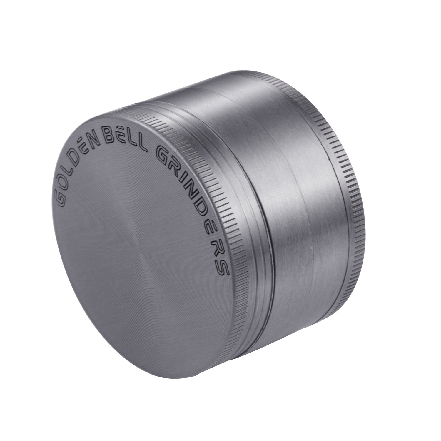 Grinder LIHAO 2" 4 Pièces En Zinc Alliage - Noir, Avec Tamis Et Spatule