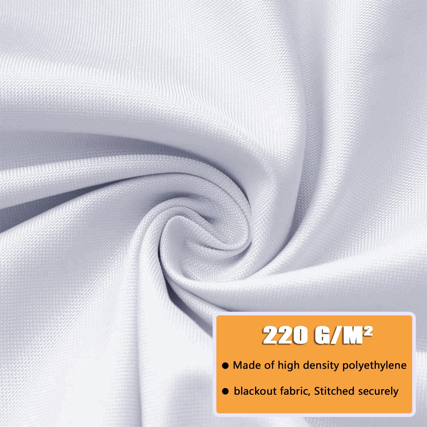 Voile d'ombrage, Auvent Imperméable UV Protection Voile d'ombrage (2×2×2m, Orange)[129