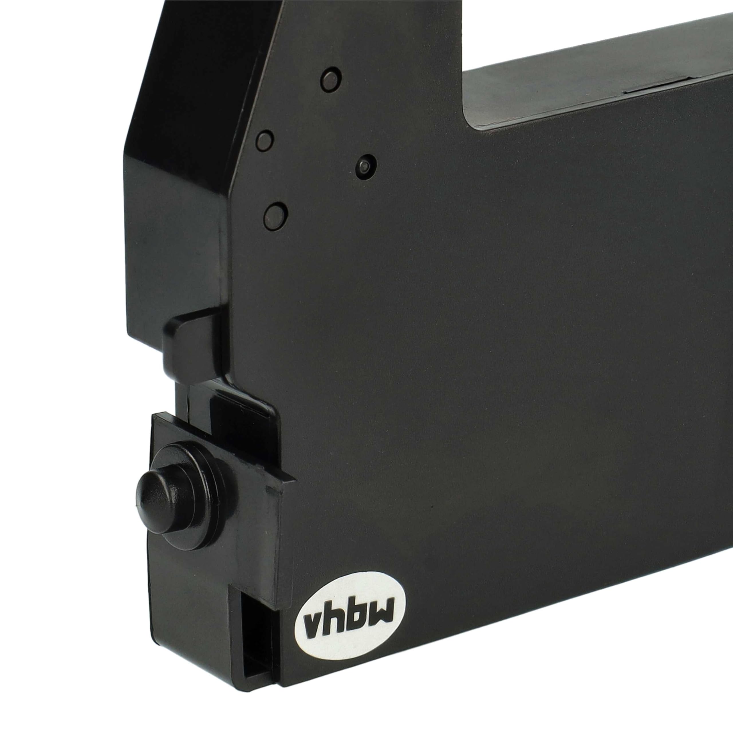 vhbw 10x Ruban encreur remplacement pour Fujitsu 18490-DL 3700, CA02374-C104 pour imprimante matricielle ou de reçus - noir