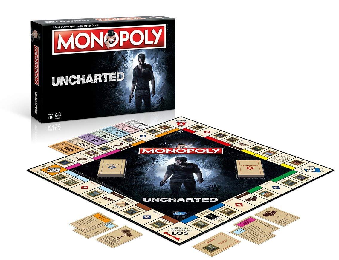 Winning Moves WIN44895 Monopoly: Uncharted, Brettspiel
