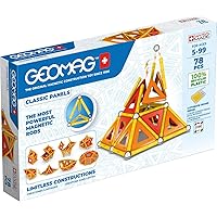 Geomag - Classic Panels 78 pezzi - Costruzioni Magnetiche per Bambini