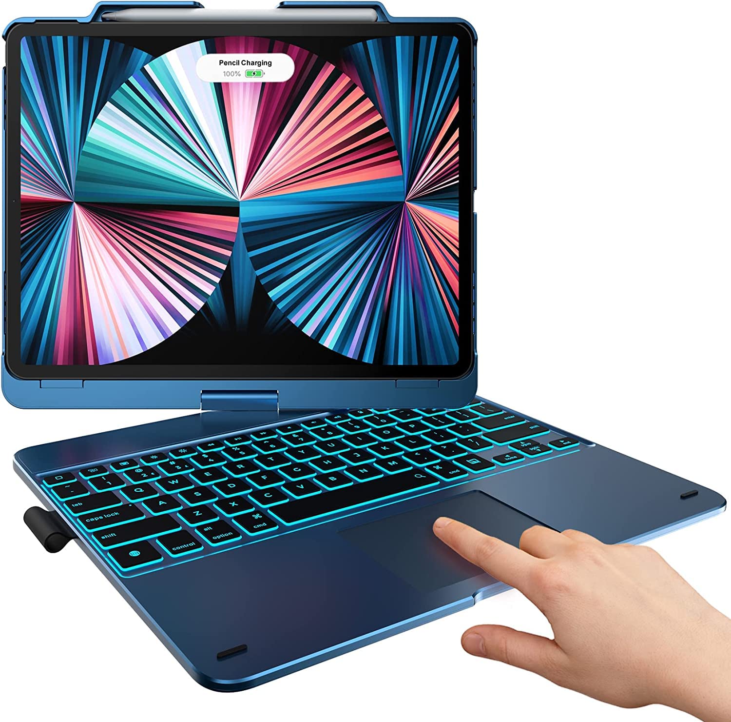 See full amazon price history chart for (Refurbished) typecase Flexbook Keyboard Case for iPad Pro 12.9 Inch 6th Gen 2022, 5th /4th/3rd Gen (2021,2020,2018), 10 Color Backlight, Trackpad, 360° Protective Slim Cover with Pencil Holder (Pacific Blue) (Refurbished) typecase Flexbook Keyboard Case for iPad Pro 12.9 Inch 6th Gen 2022, 5th /4th/3rd Gen (2021,2020,2018), 10 Color Backlight, Trackpad, 360° Protective Slim Cover with Pencil Holder (Pacific Blue) (B0CXMKNCBZ) Amazon Price History, Amazon Price Tracker