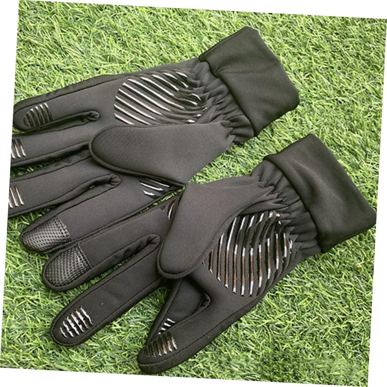 Yardwe Windproof Winter Gloves for Cycling and Outdoor Riding Touchscreen Full Finger Thermal Gloves with Flexible Lightweight Design for Men and Women